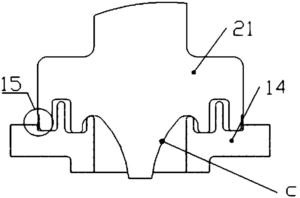 A low-noise control valve with pre-start structure