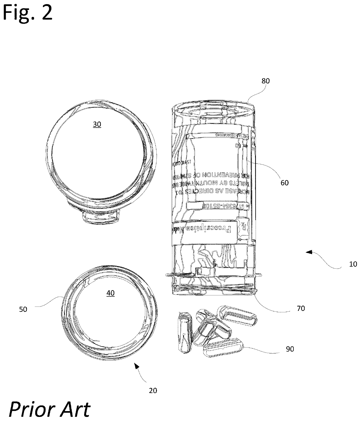 Medication container for dosage compliance