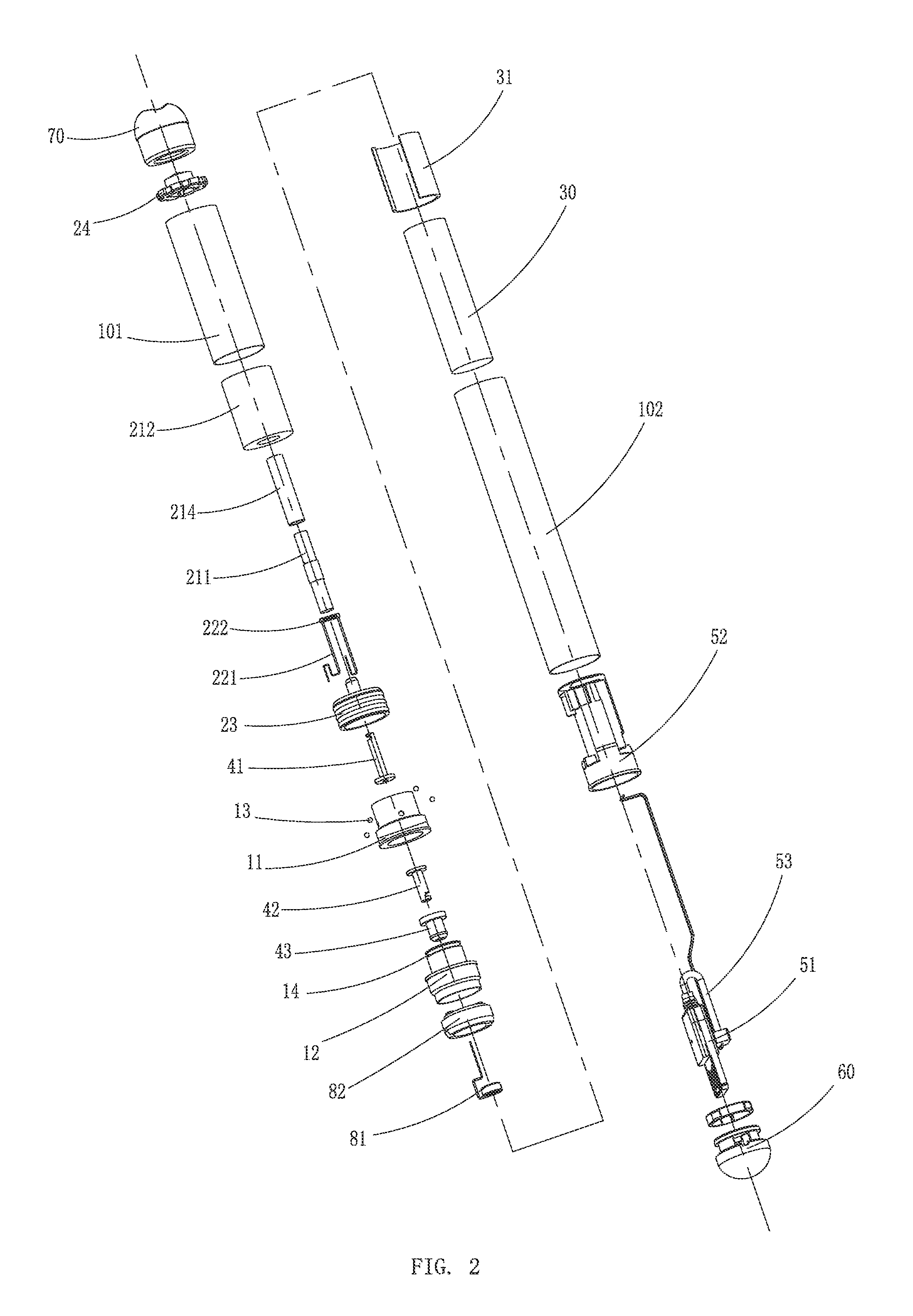 Electronic cigarette device and electronic cigarette thereof