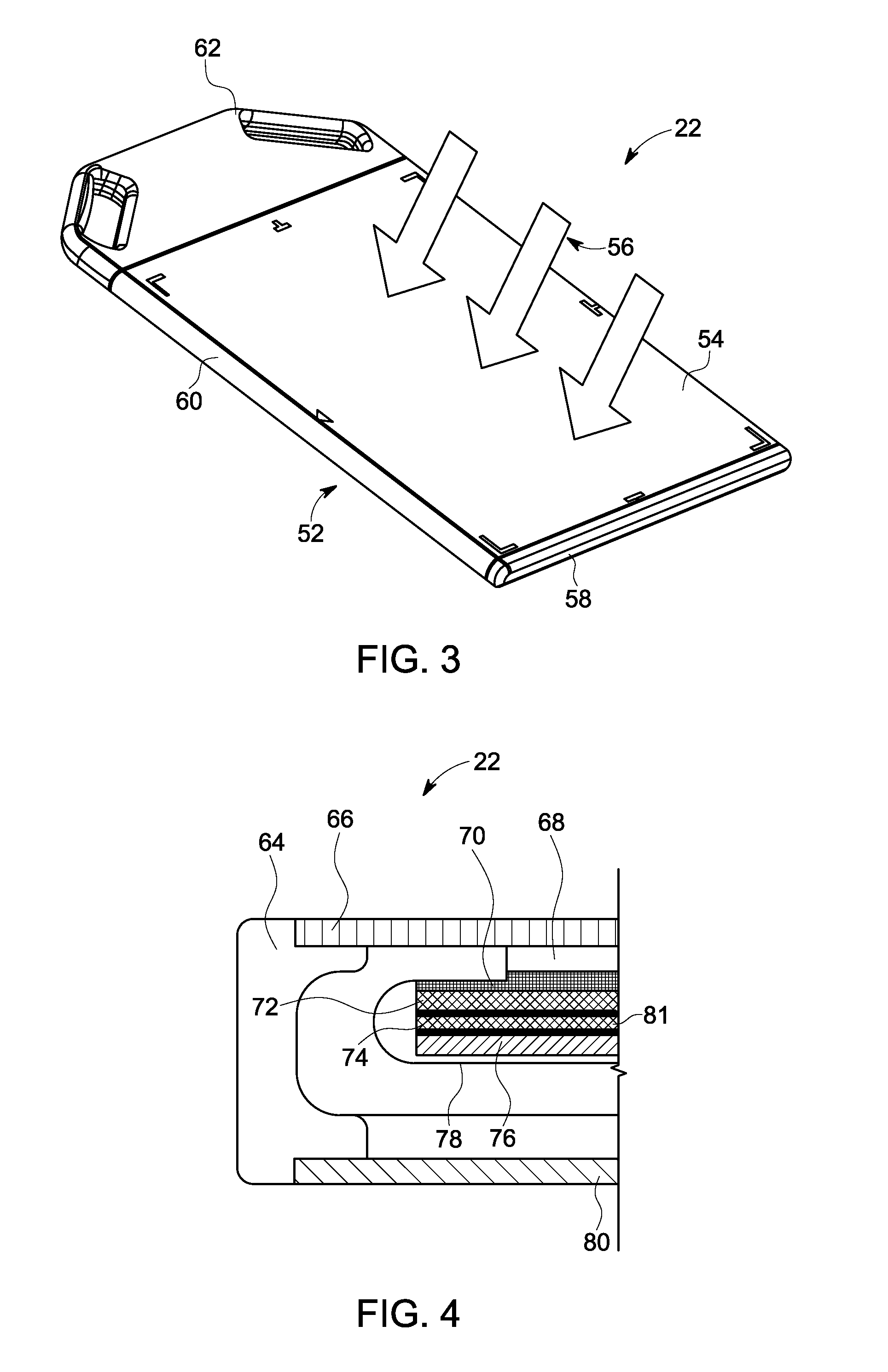 Digital x-ray detector  assembly with elastomeric backscatter shield