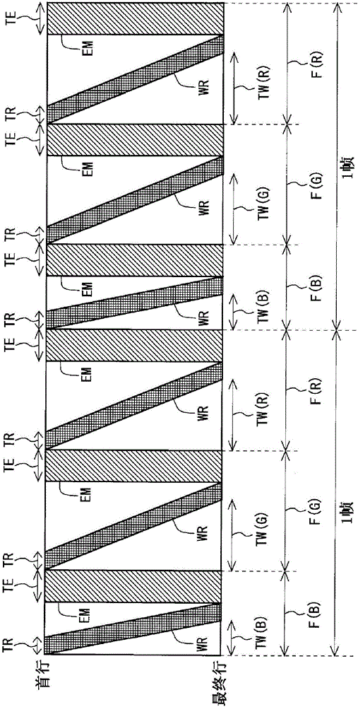 Image display device, and drive method therefor