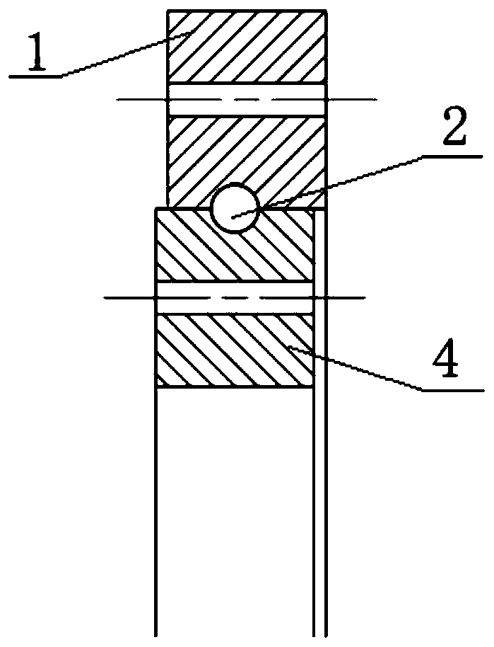 Bearing, and variable pitch device and variable pitch method of wind generating set