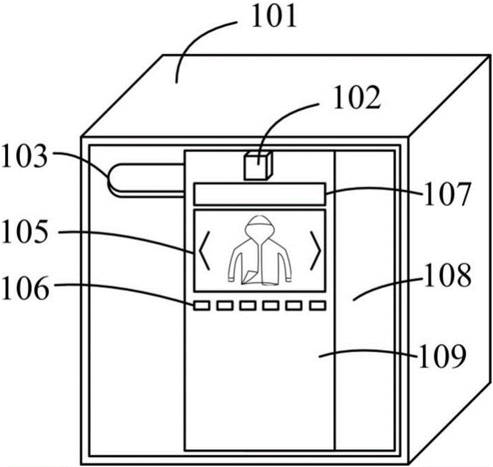 Intelligent wardrobe and storing and fetching method thereof