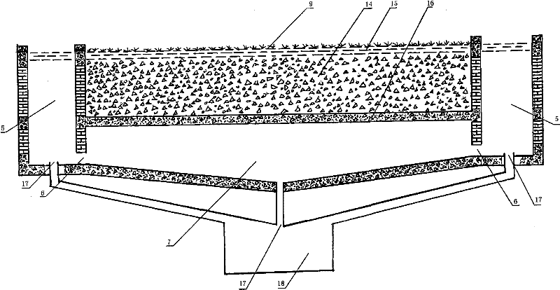 Ecological fish breeding installation with purified recirculated water