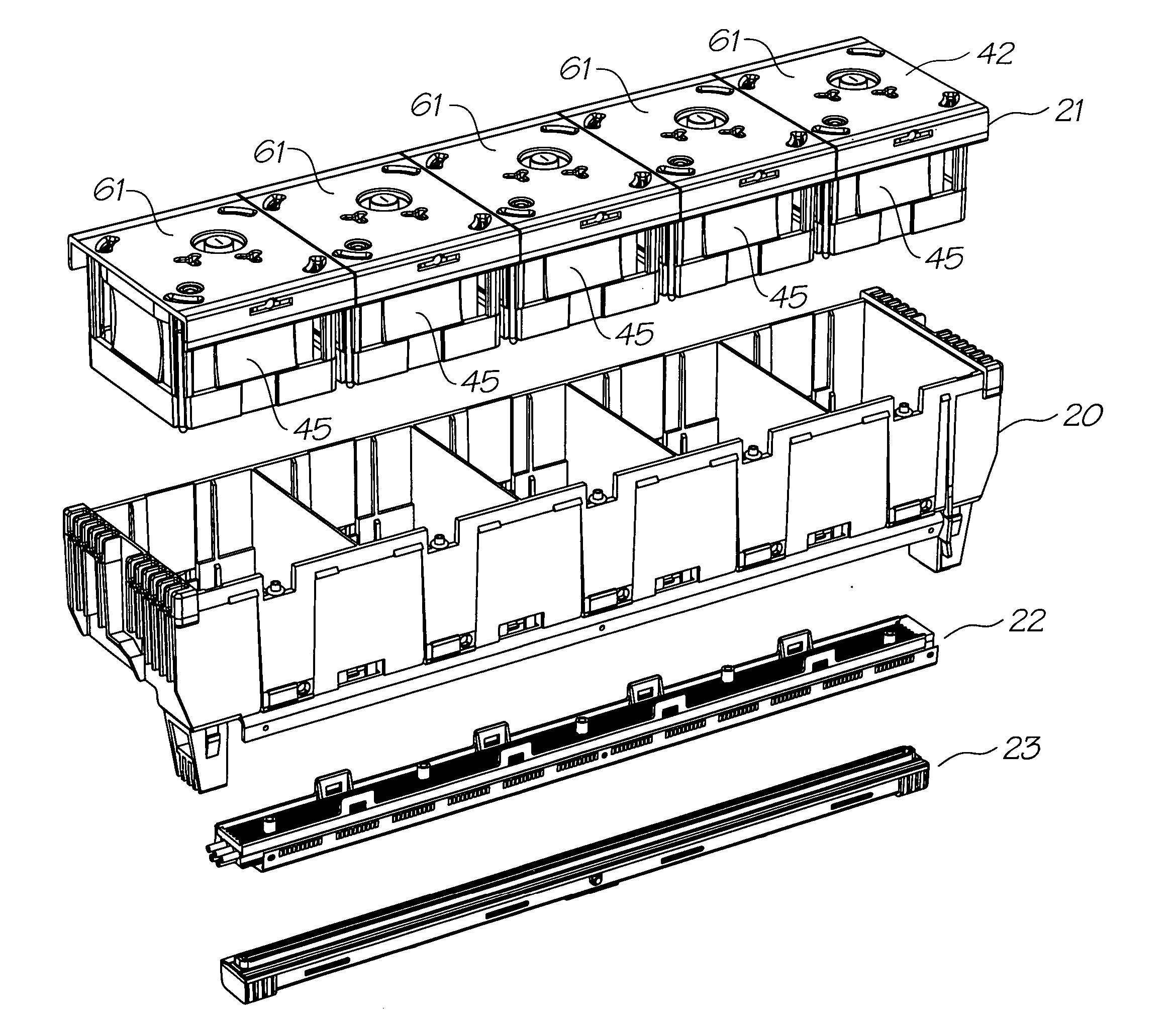 Printhead assembly having improved adhesive bond strength