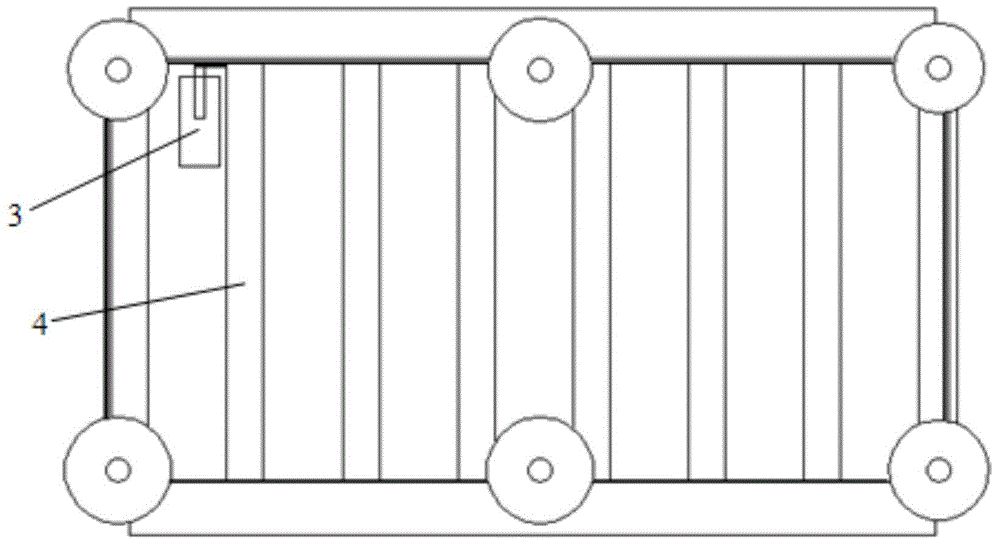 Shunting type conveyor belt for packing machine