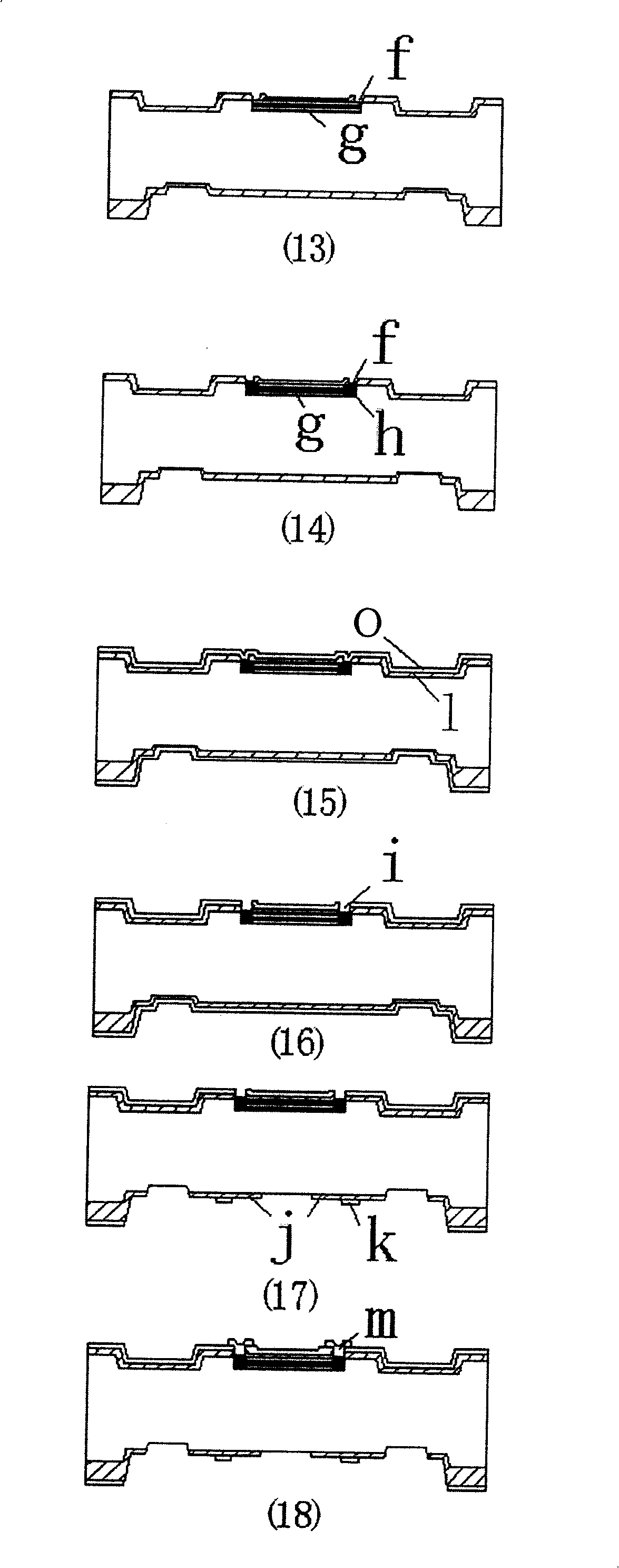 Method for manufacturing silicon chip of ultramicro tension pressure sensor