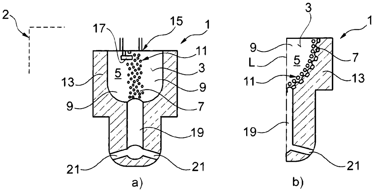 Prechamber for an internal combustion engine, internal combustion engine comprising a prechamber of this type and method for designing and/or producing a prechamber of this type