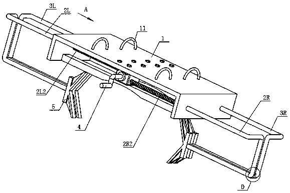 A centering device for verifying or calibrating the installation of the flow meter to be tested