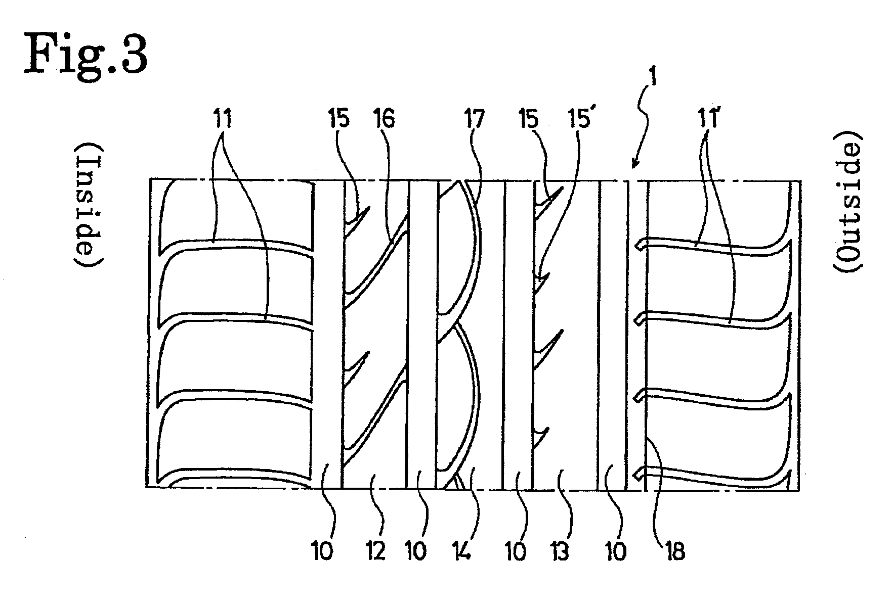 Pneumatic radial tire