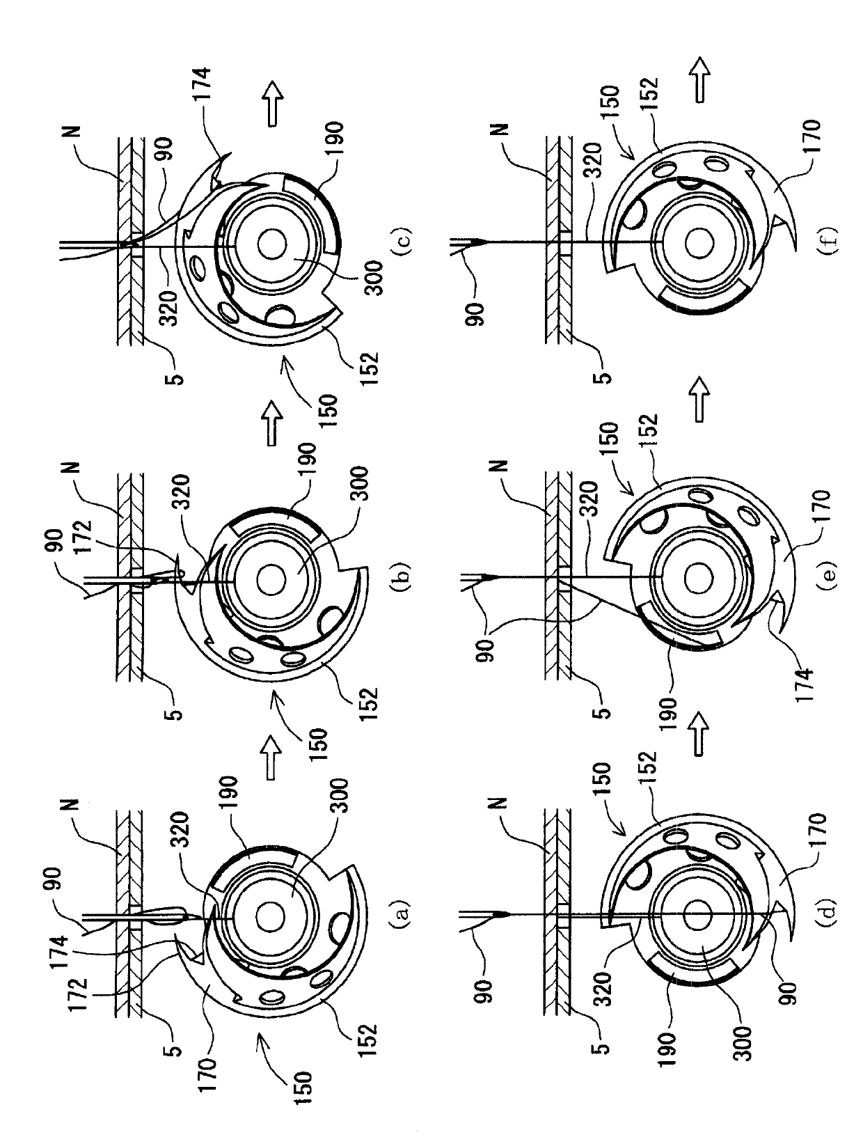 Lower-thread tension control device for sewing machine, and sewing machine