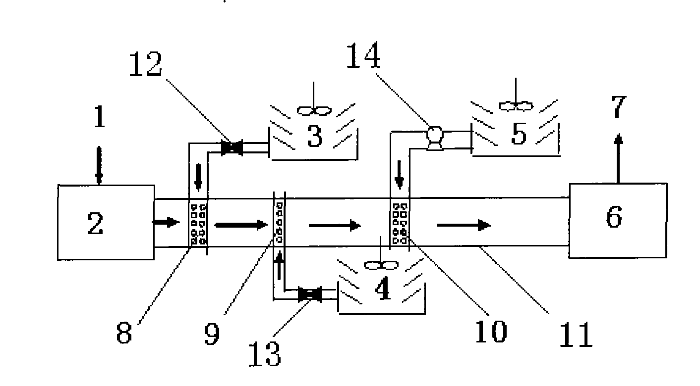 Alkaline printing and dyeing wastewater materialization pretreatment method and system
