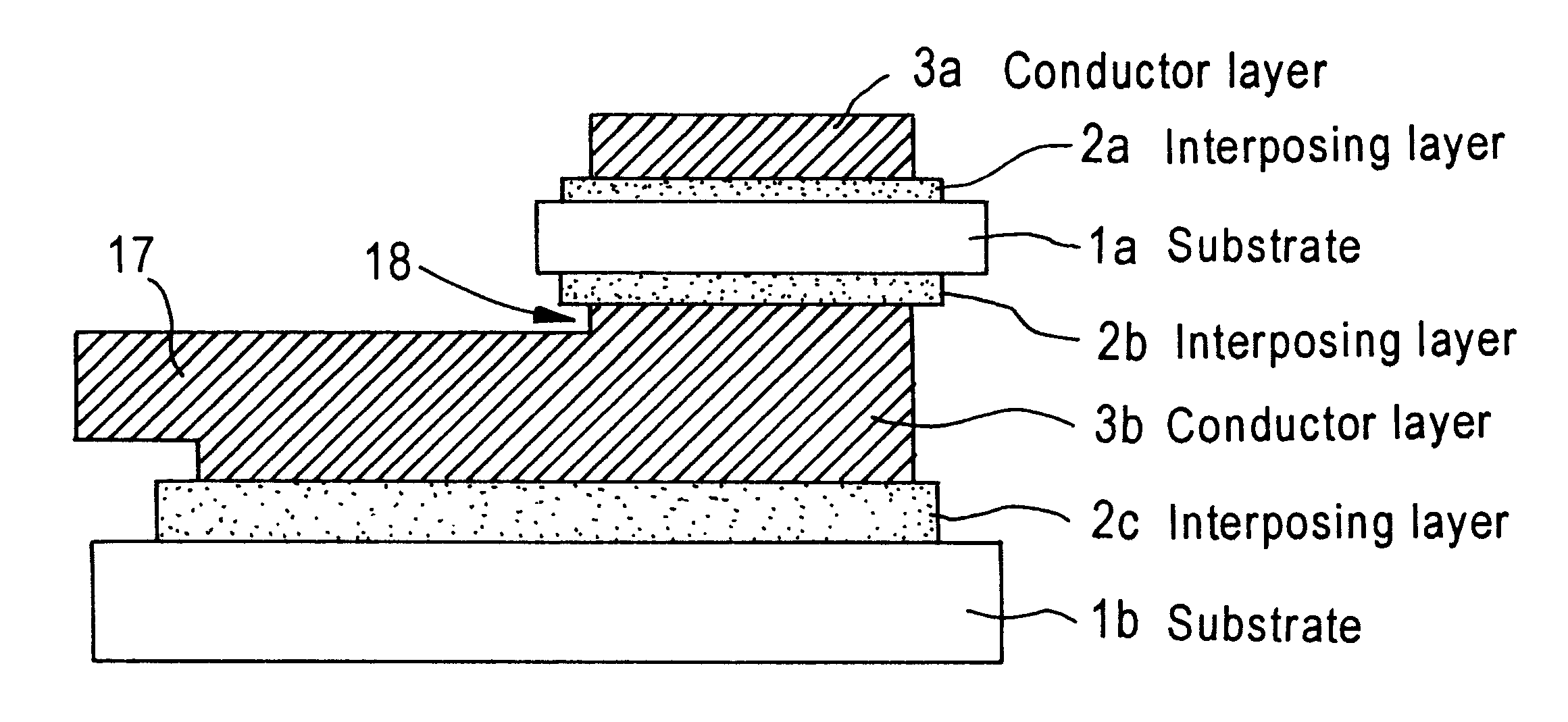 Copper circuit junction substrate and method of producing the same