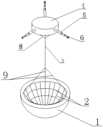 A device and method for measuring the inclination angle of jacket platform structure