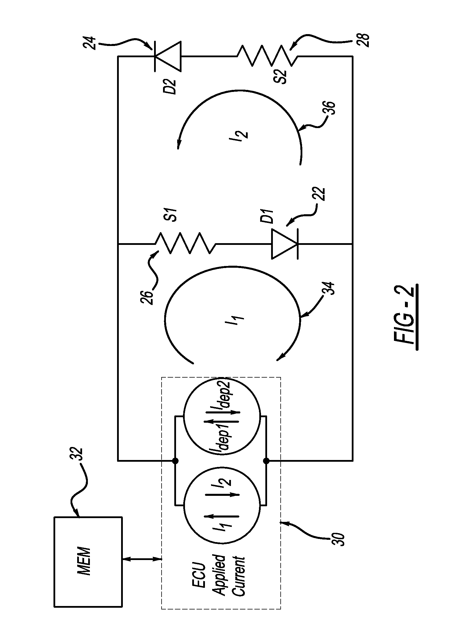 Method and system for diagnostic measurement of motor vehicle restraint system squib loop resistance