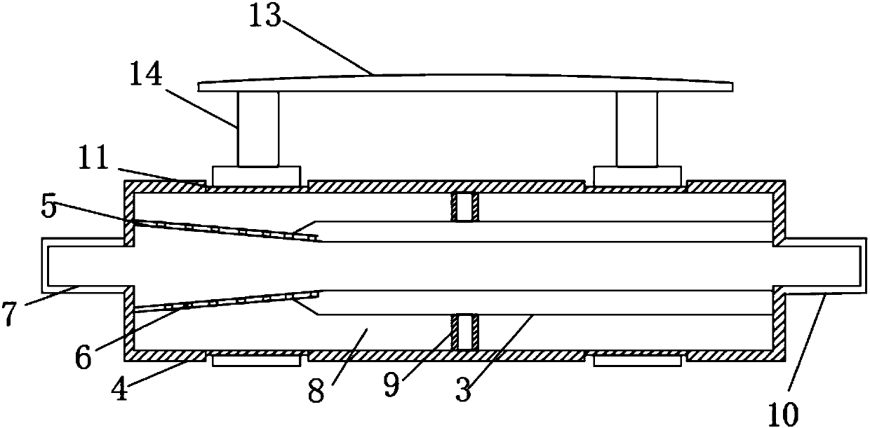 Anti-scalding structure of gas exhaust pipe - Eureka | Patsnap