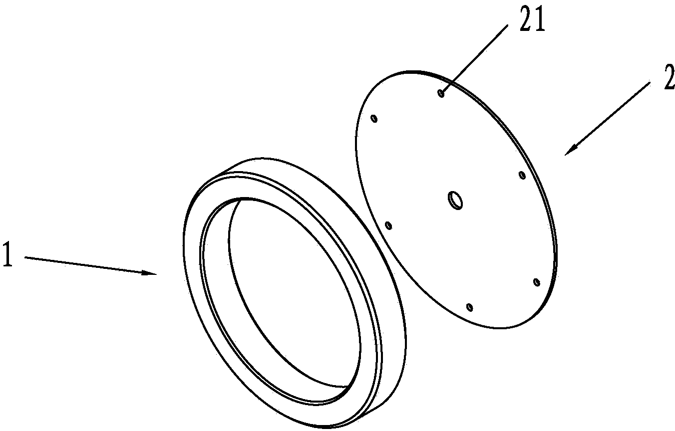 Magnetic conductive counter weight ring, production method thereof and magnetic control wheel