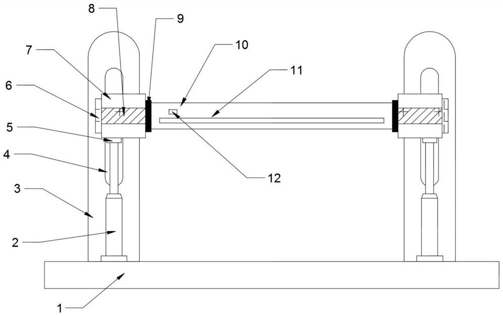 Anti-blowing-off airing rack for Chinese herbal medicine processing