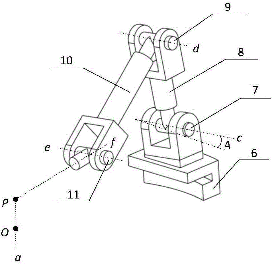 A symmetrical three-rotation parallel mechanism