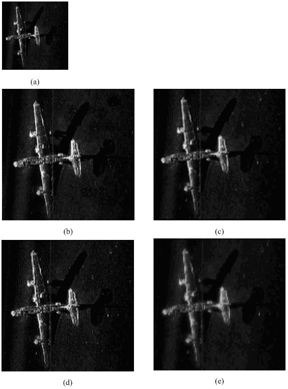 Neural network based sonar image super-resolution reconstruction method