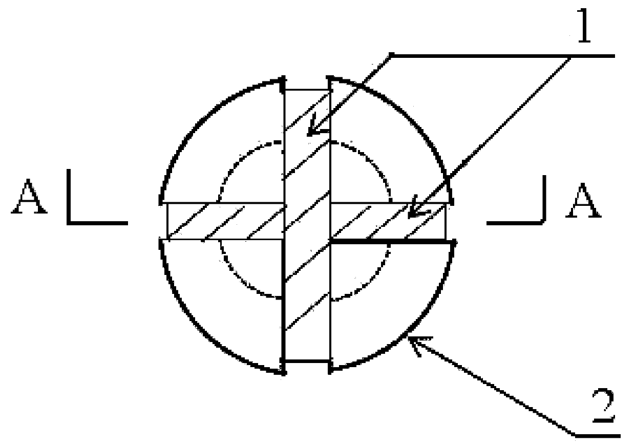 Polyvinylidene fluoride (PVDF) ultrasonic transmitter with double-cylinder structure