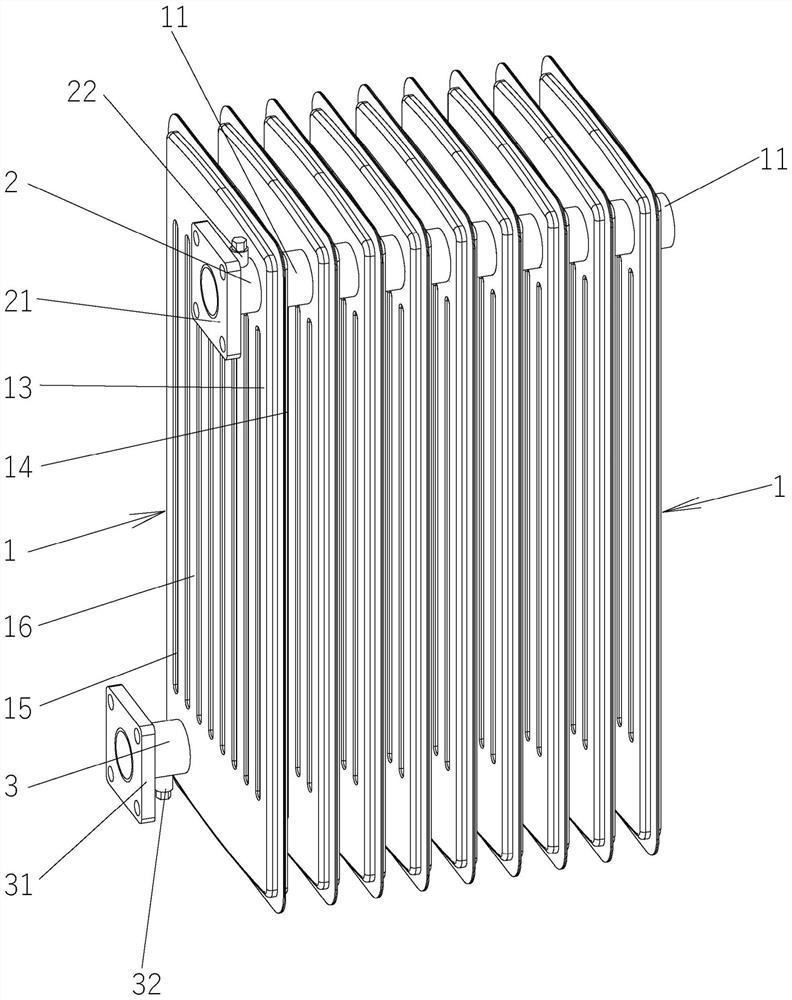 Finned radiator for efficient heat dissipation transformer