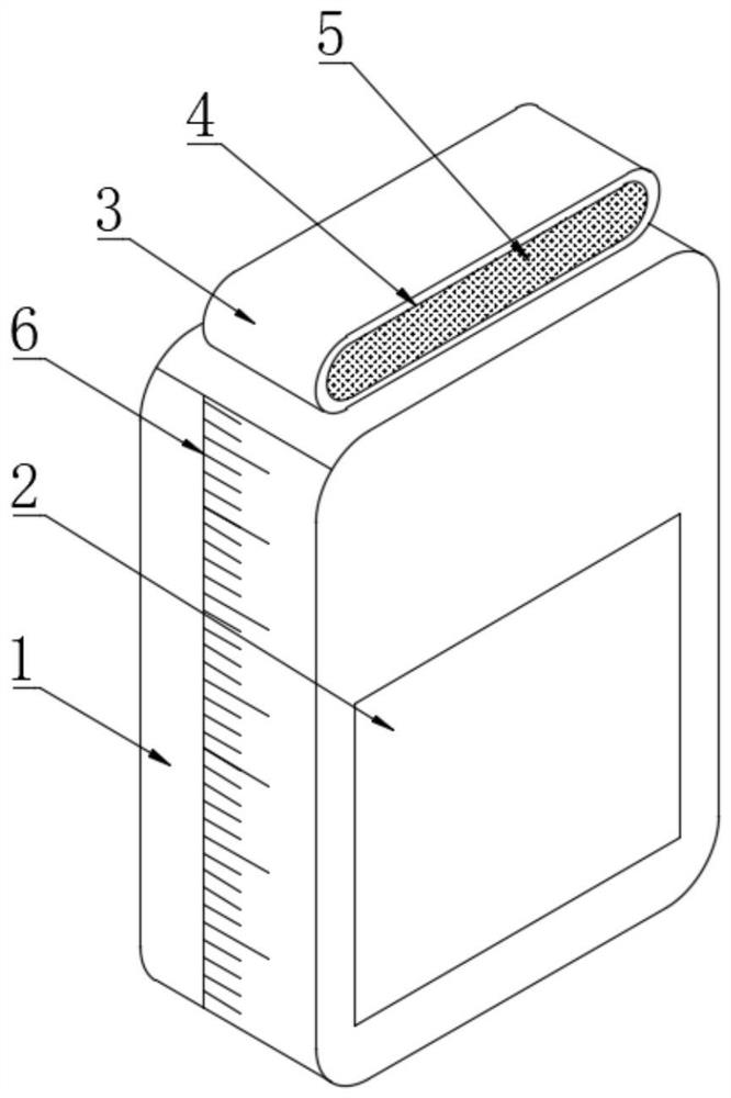 Perfume glass bottle capable of saving labor during screwing