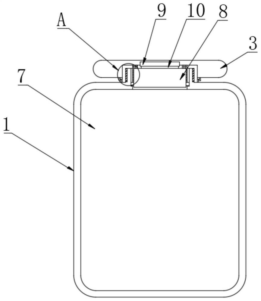 Perfume glass bottle capable of saving labor during screwing