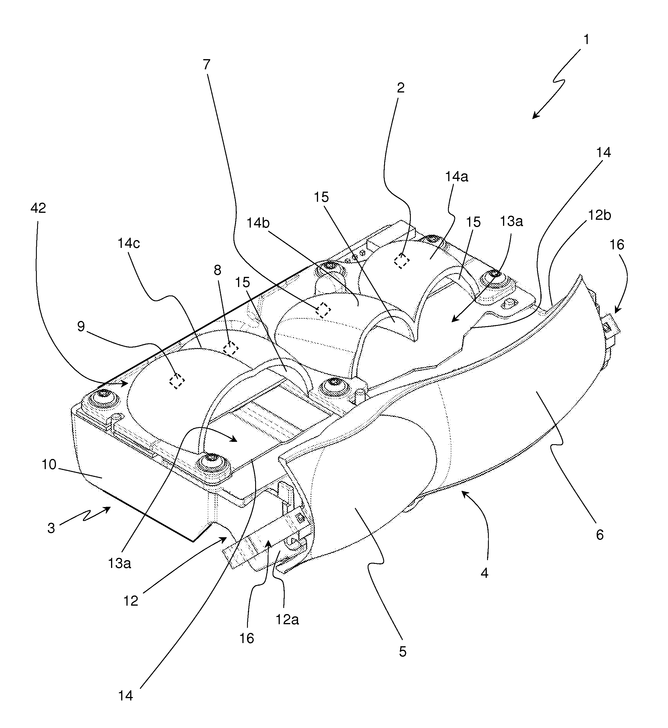 Optical module with common part reference for motor vehicle lighting and/or signalling