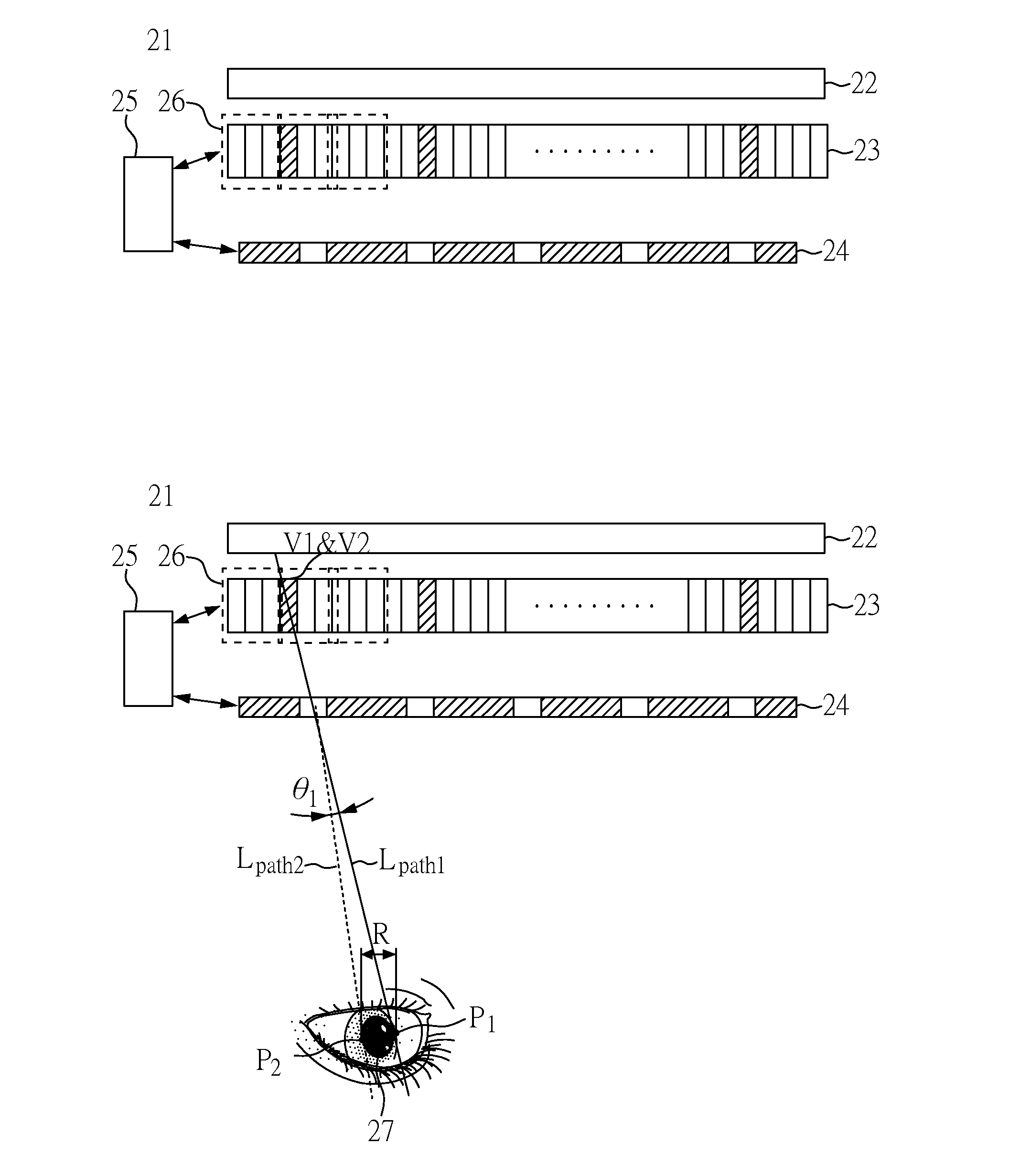 3D image display device