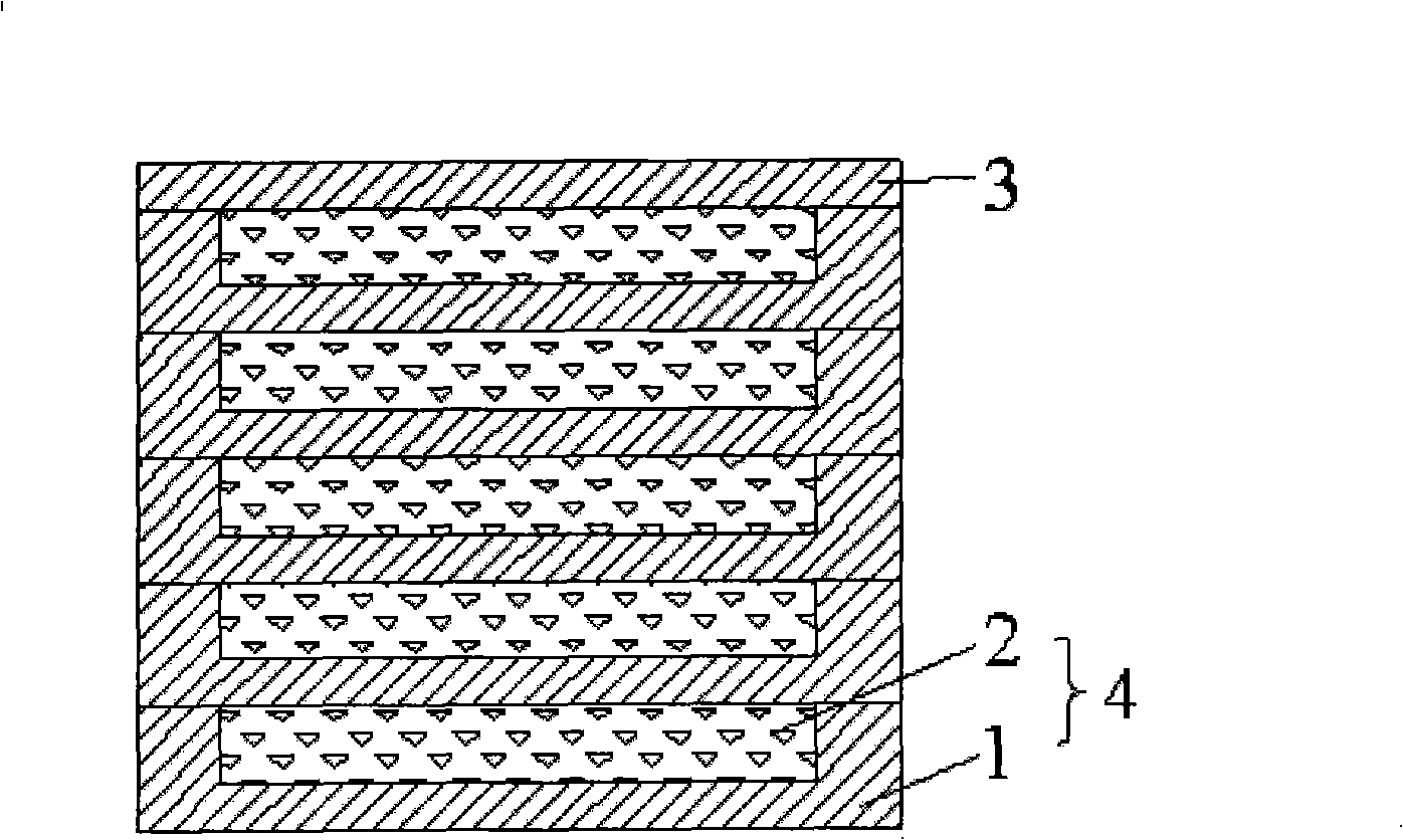 Lanthanum nickel alloy-expanded graphite solid compound adsorbent and preparation method thereof