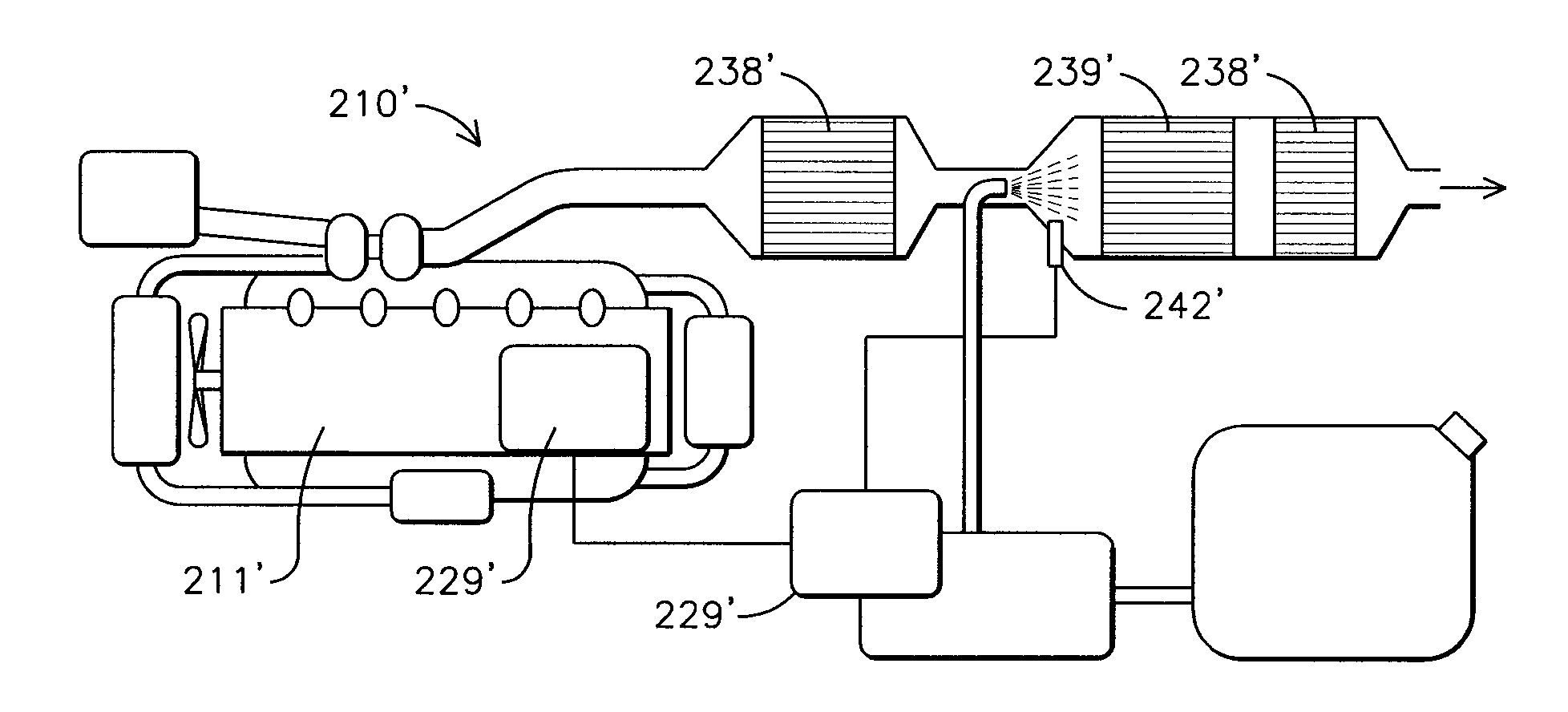 System and method for reducing particulate matter emission in diesel exhaust gas