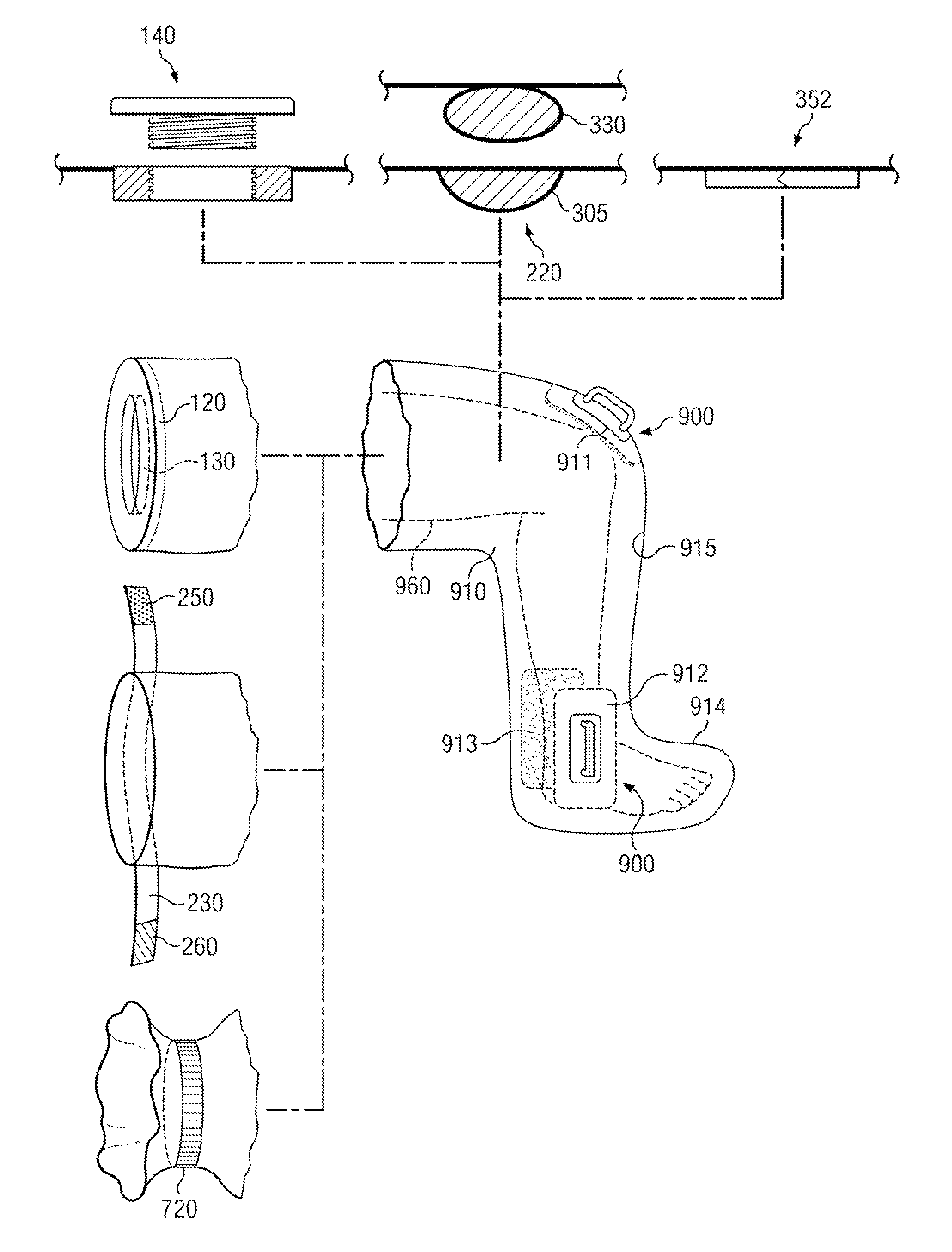 Apparatus and method for deploying a surgical preparation