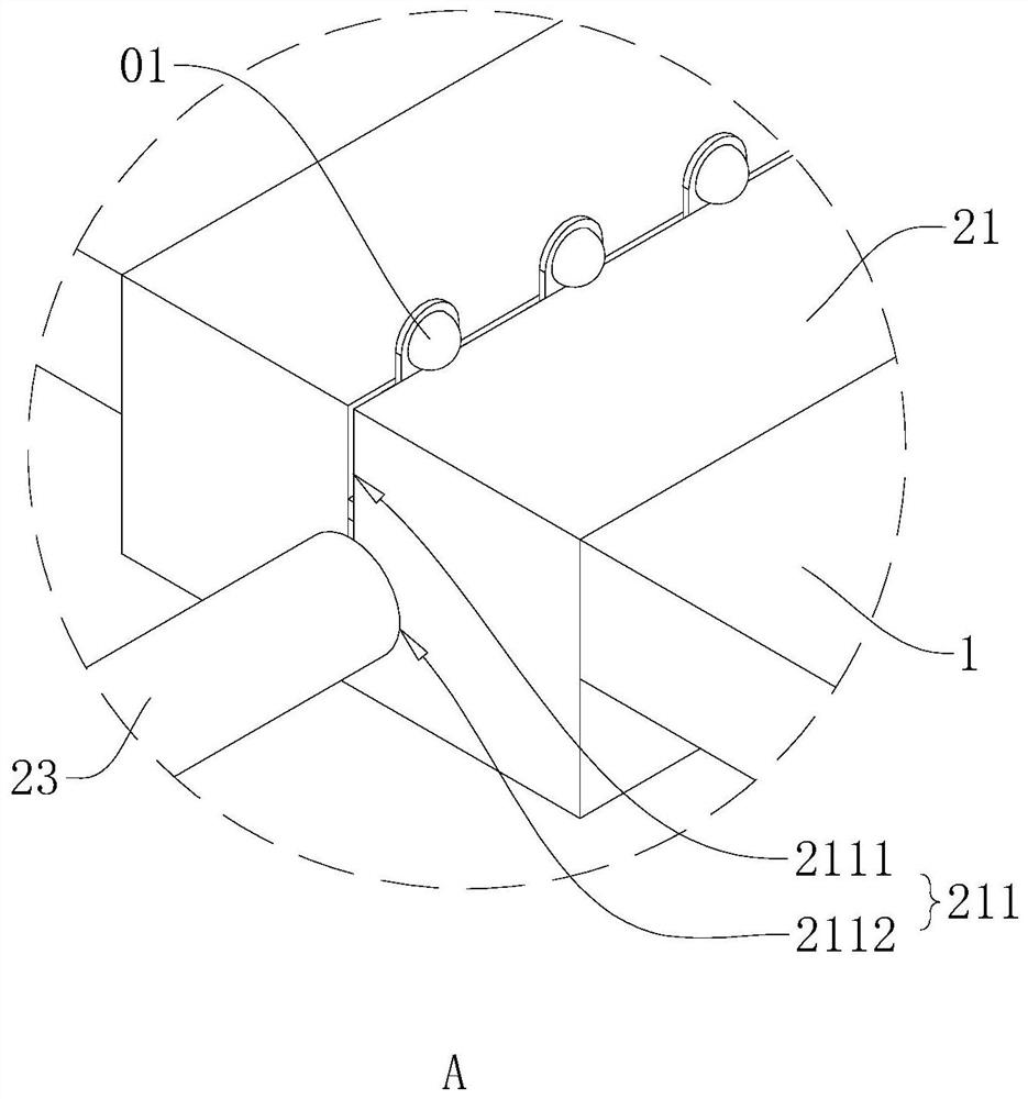 A relay contact installation mechanism