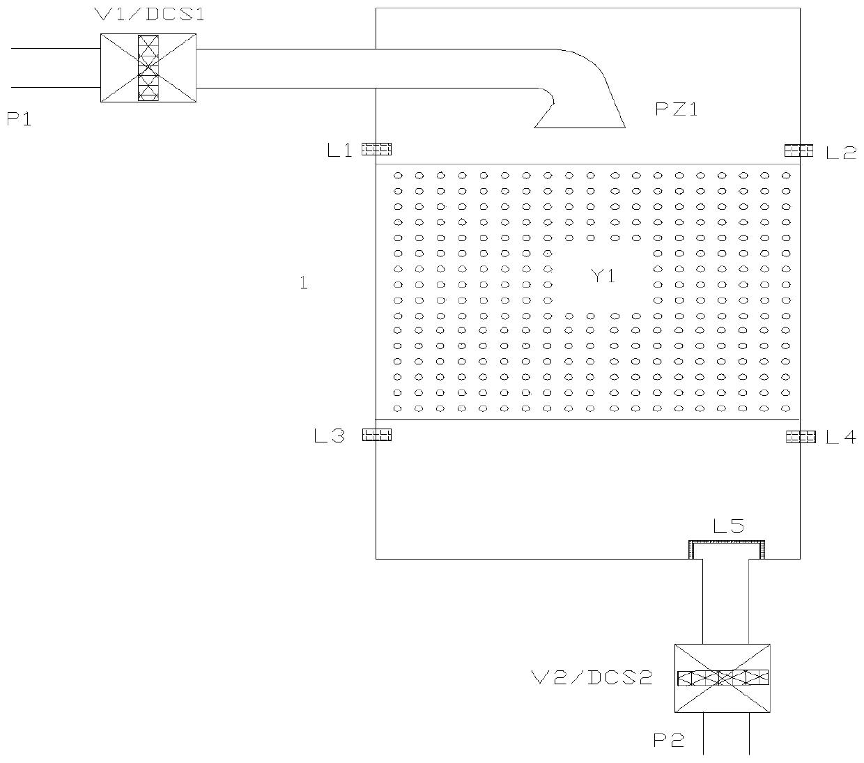 Online cleaning device and method for water vapor sampling system