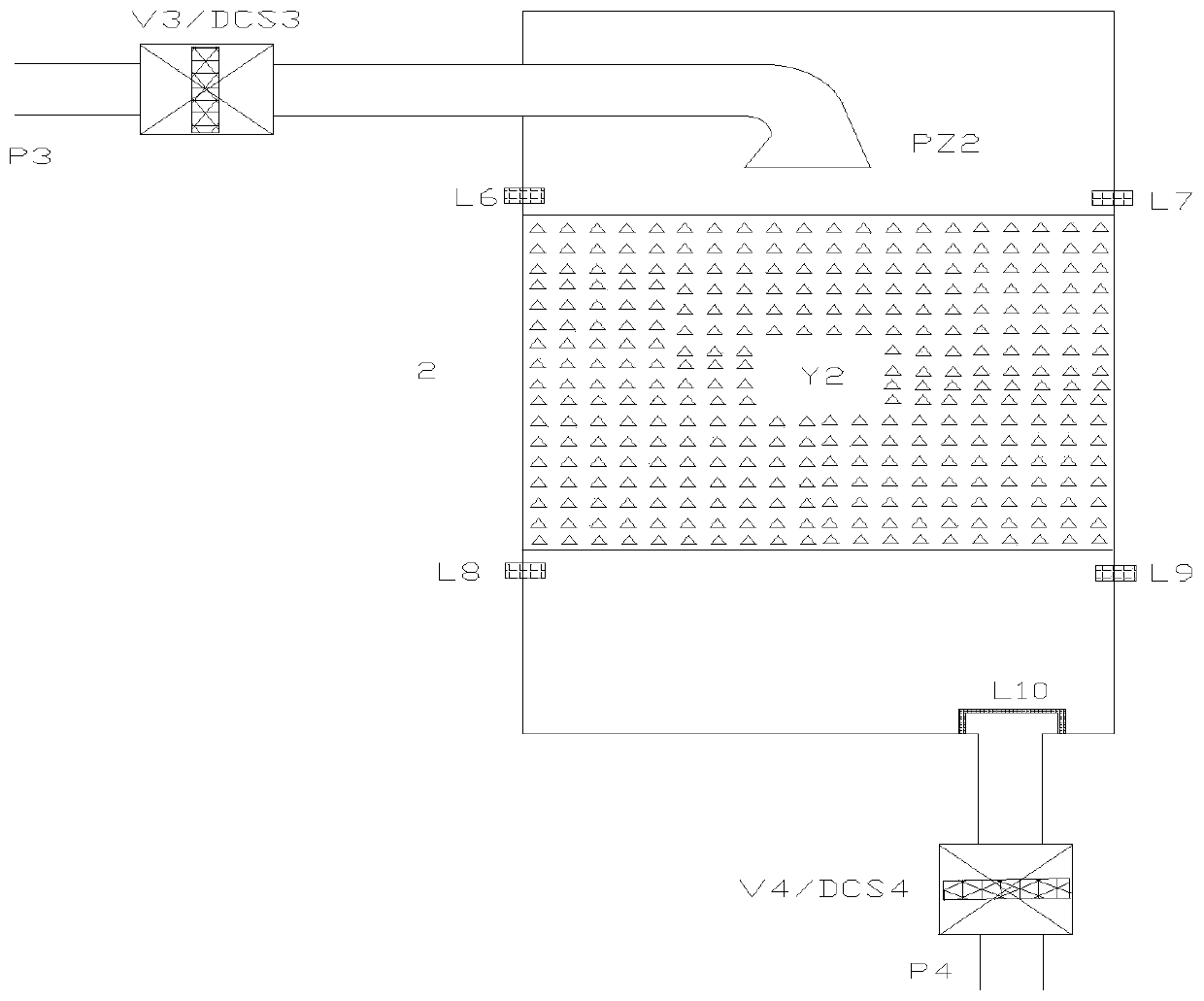 Online cleaning device and method for water vapor sampling system