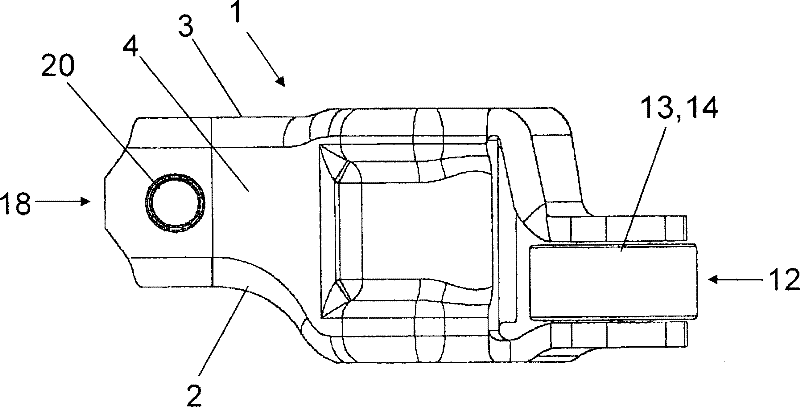 Rocker arm of an internal combustion engine valve train