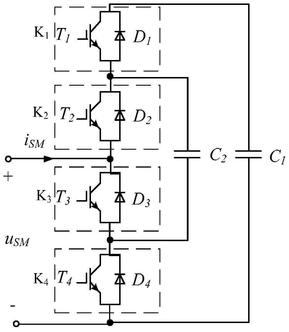 mmc flying capacitor sub-module capacitor voltage balance control method