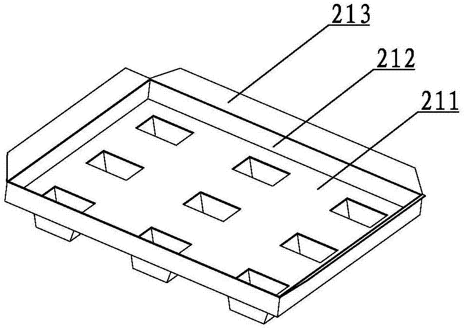Molded pulp tray with composite structure and production method thereof