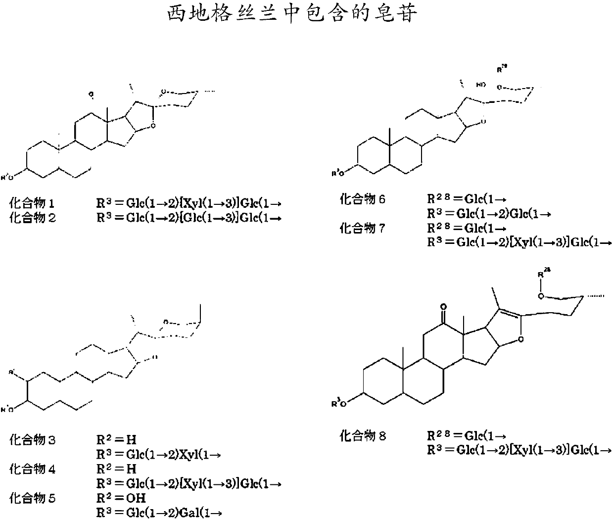 Body cleanser containing saponin together with carbonate ion and/or hydrogen carbonate ion