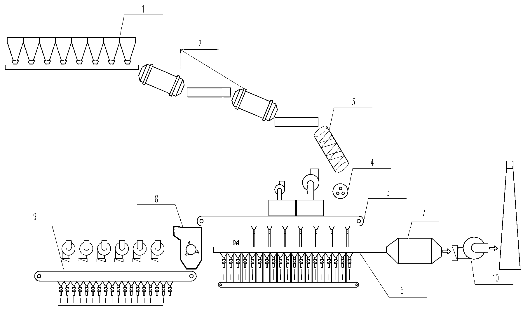 Control method and device of electric precipitator in sintering system