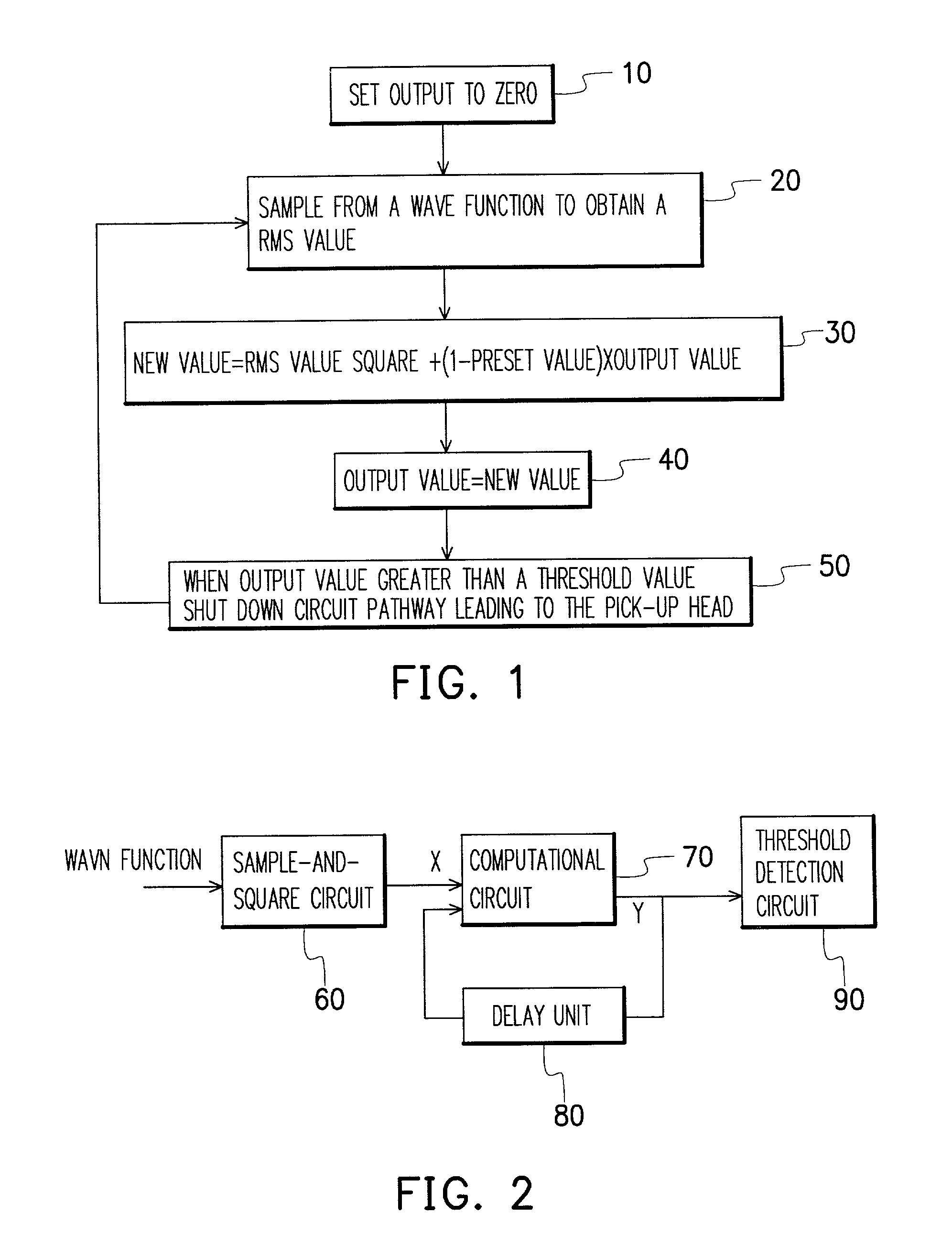 Device and method for preventing excess current flowing into pick-up head of optical storage device