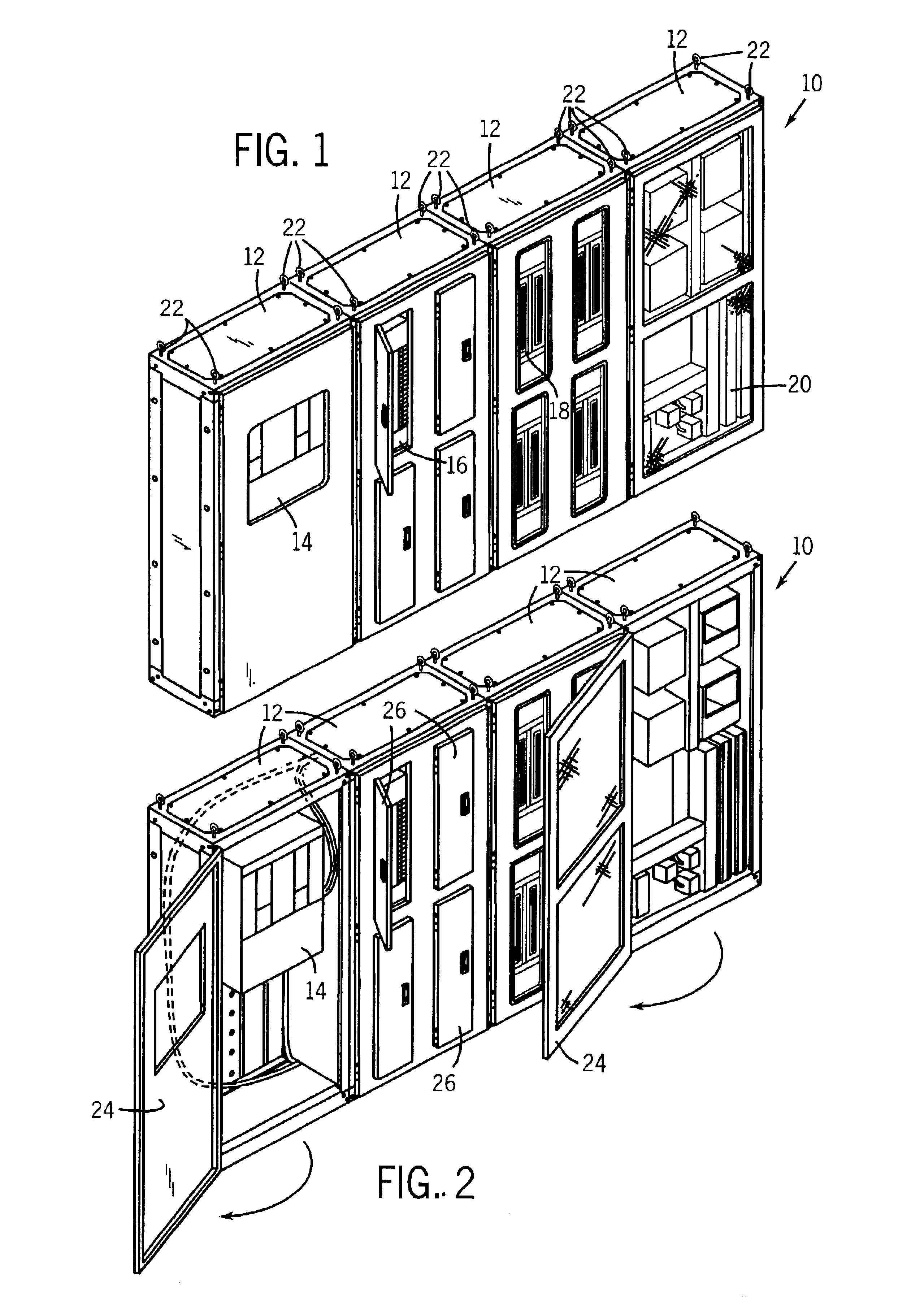 Modular electrical distribution system