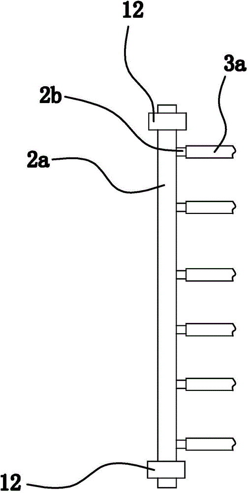 Chemicals dosing device of solar energy heat collection glass tube