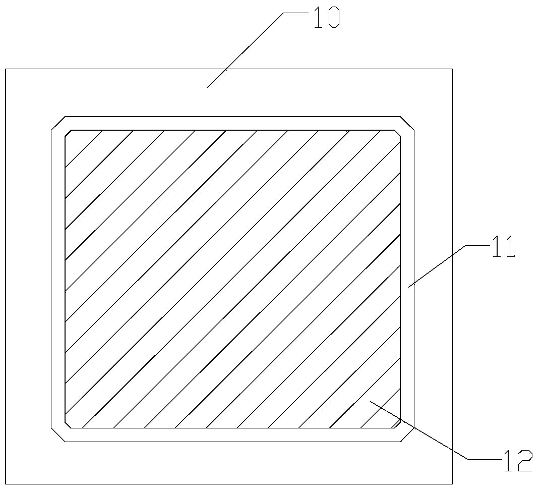 Testing method of preparation technology of N-type solar cell selective back surface field