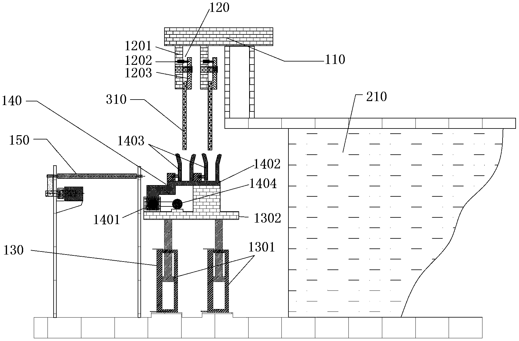 Automatic discharging conveyer and discharging conveying method ...