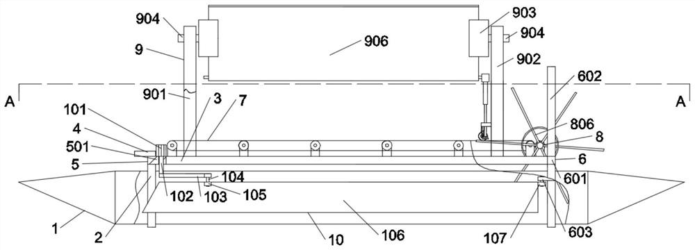 An unmanned surveying vessel for marine topographic mapping