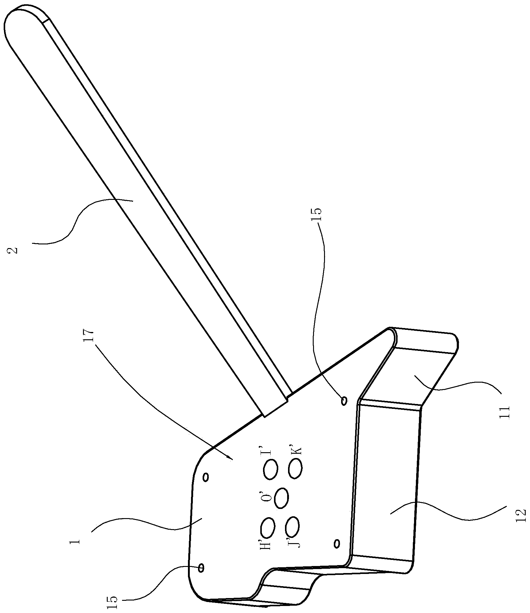 Calcaneus sustentaculum tali screw guider