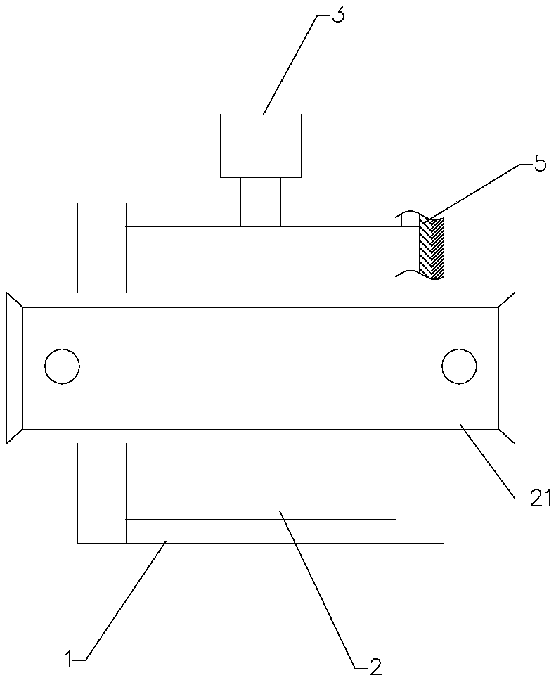 Sand belt adjusting mechanism