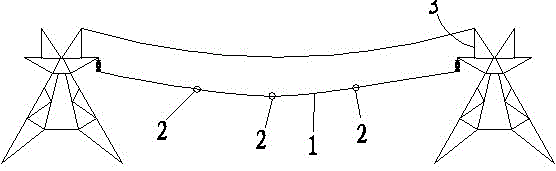 dcs control grid transmission line anti-icing device